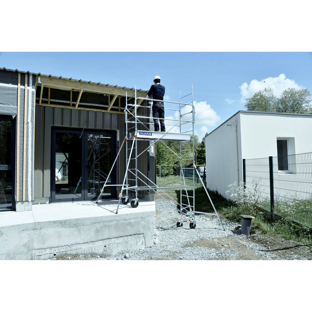 ECHAFAUDAGE ROULANT DUARIB ALTITUDE AC 200 HAUTEUR DE TRAVAIL 3.80M - 8120012
