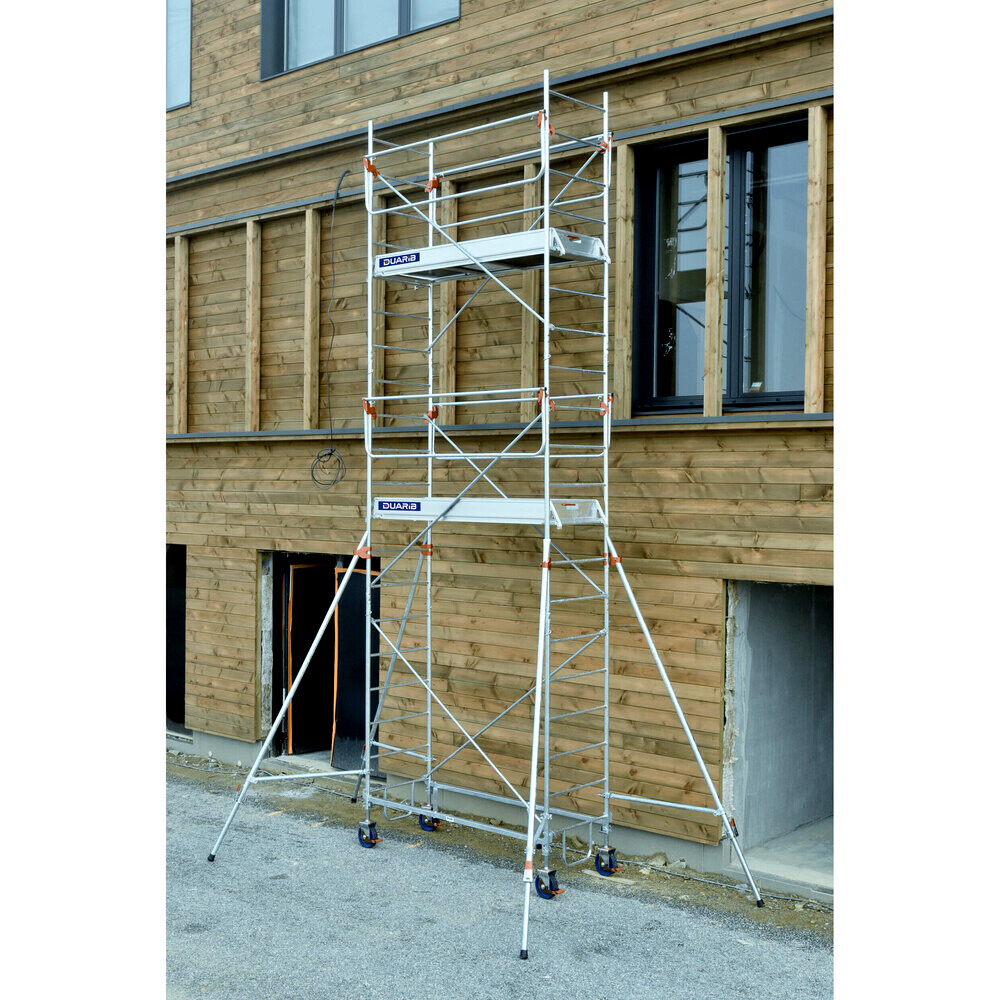 Echafaudage roulant DUARIB Acier ROLLSTAR 205 hauteur travail 7m00 - 8320052