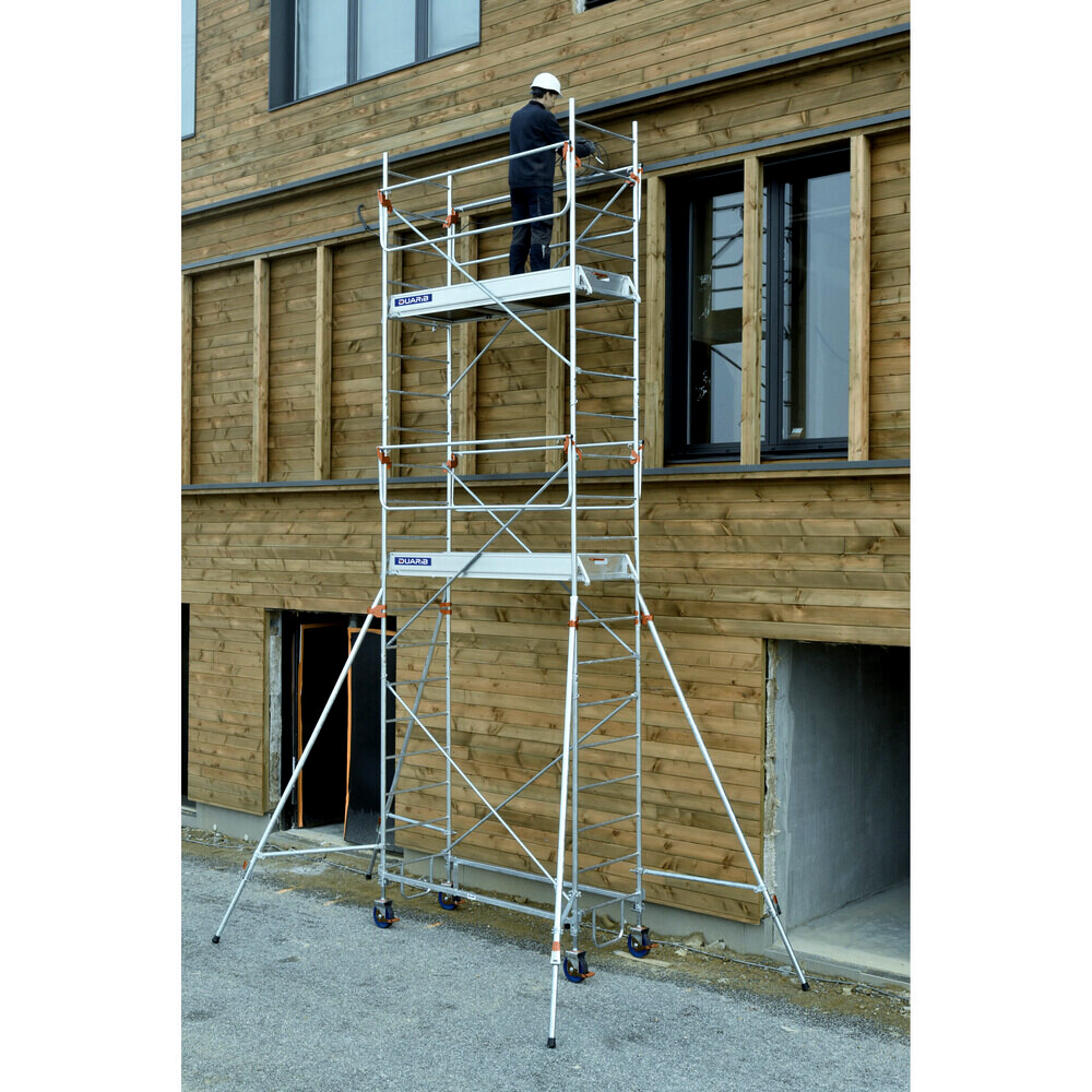 Echafaudage roulant DUARIB Acier ROLLSTAR 205 hauteur travail 11m20 - 8320092