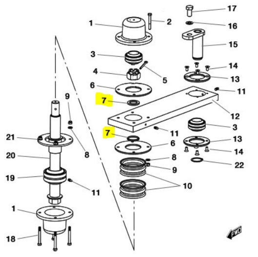RONDELLE BIELLETTE - AUSA - 65.04148.00