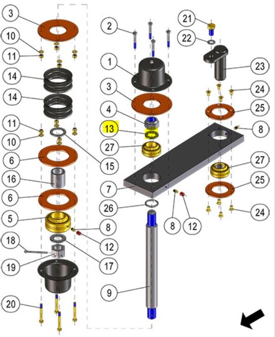 RONDELLE BIELLETTE - AUSA - 65.04148.00