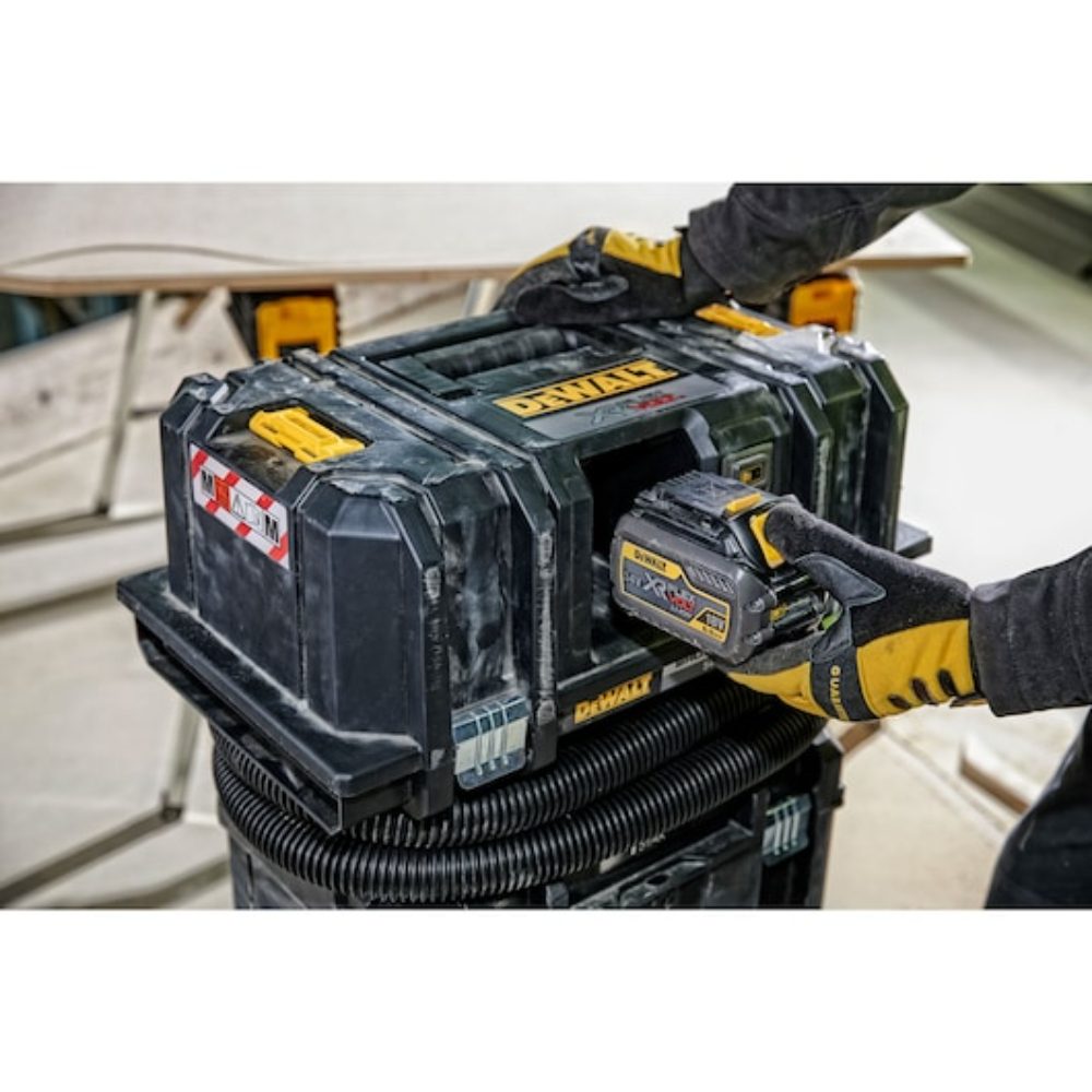 Kit aspirateur TSTAK XR FLEXVOLT 54 V eau et poussière - classe M - DCV586MK-XJ - DEWALT