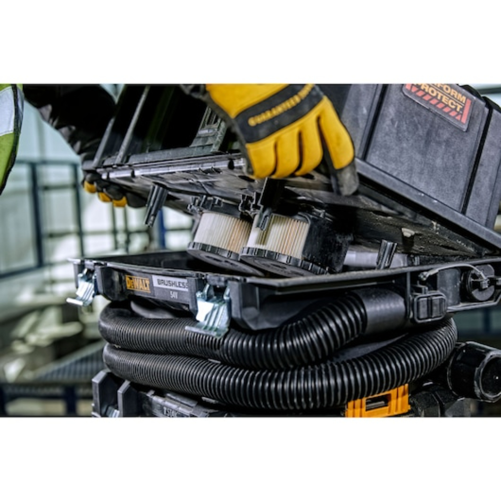 Kit aspirateur TSTAK XR FLEXVOLT 54 V eau et poussière - classe M - DCV586MK-XJ - DEWALT