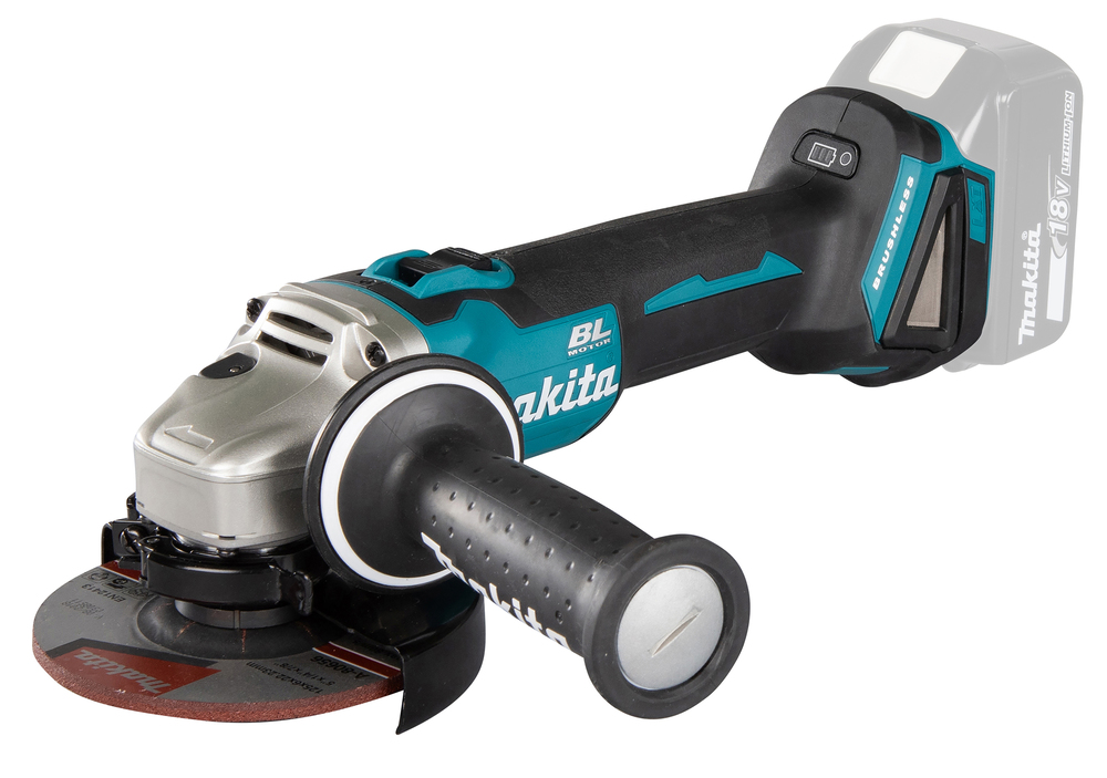 Pack 4 machines 18 V Li-Ion batterie 5 Ah DGA504 + DDF482 + DHR241 + DTD153 - MAKITA - DLX4080TX1