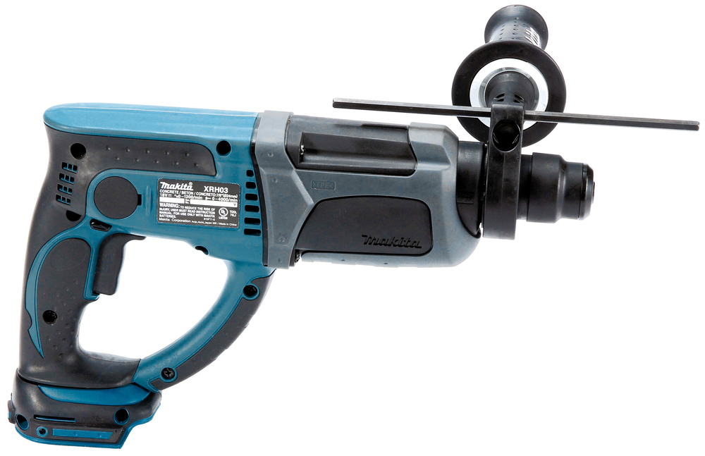 Perforateur burineur 2 J MAKITA 18V Li-ion SDS-plus avec batterie MAKPAC DHR202RTJ