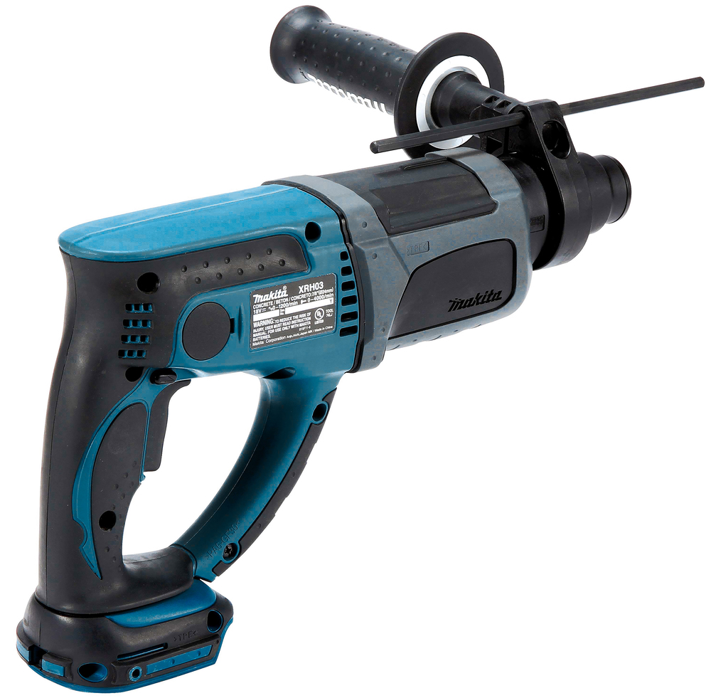 Perforateur burineur 2 J MAKITA 18V Li-ion SDS-plus avec batterie MAKPAC DHR202RTJ