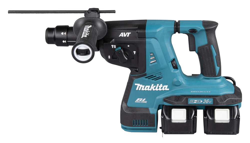 PERFO-BURINEUR MAKITA SDS PLUS 36 V = 2 X 18 V LI-ION 5 AH 28 MM DHR281PT2J