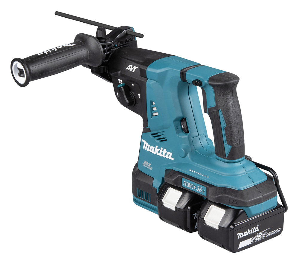 PERFO-BURINEUR MAKITA SDS PLUS 36 V = 2 X 18 V LI-ION 5 AH 28 MM DHR281PT2J