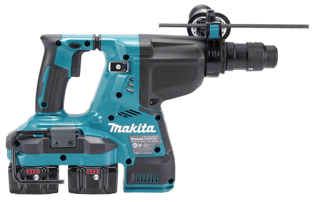 PERFO-BURINEUR MAKITA SDS+ 36 V => 2 X 18 V LI-ION 28 MM (PRODUIT SEUL) - DHR283ZJU