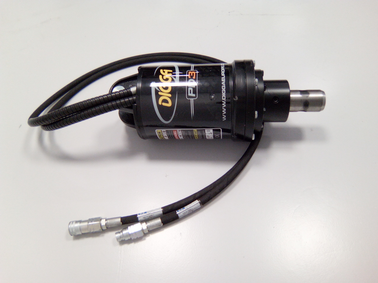 Tarière hydraulique - motoréducteur DIGGA PD3-2 pour mini-pelles de 2 à 4 tonnes - PD32