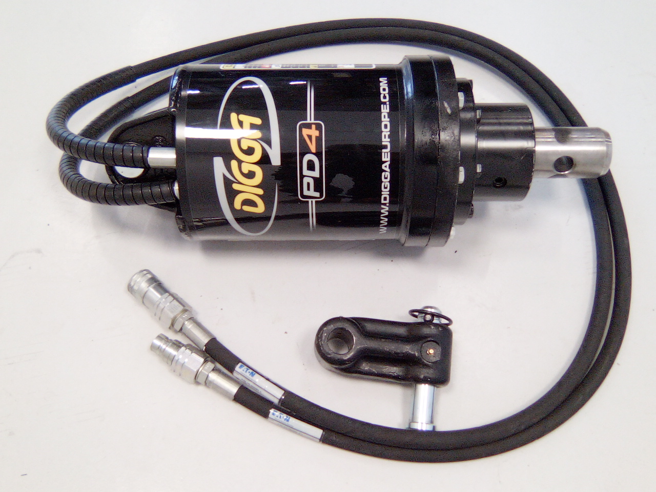 Tarière hydraulique - motoréducteur DIGGA PD4-2 pour mini-pelles de 3 à 5 tonnes - PD42