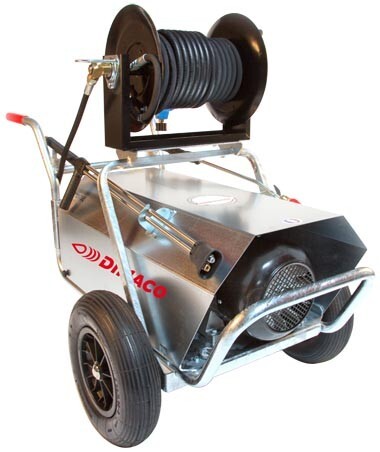NETTOYEUR HP ÉLEC 1560 L/H 150 B 10 CV BROUETTE GALVA - DIMACO - IG26150E