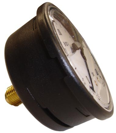 MANOMÈTRE ABS D 63 0-400 BARS FIXATION ARRIÈRE - DIMACO - M63RA400