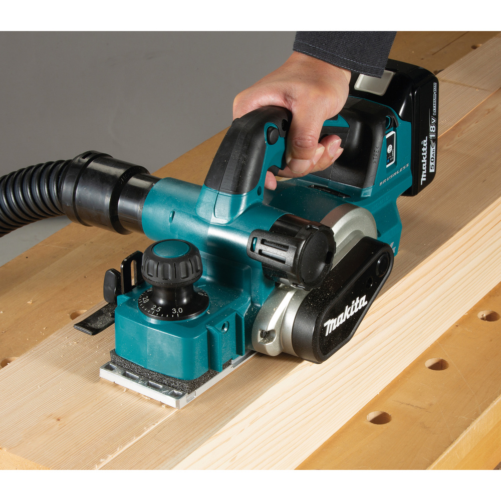 Rabot LXT 18 V Li-Ion - 5 Ah - 82 mm - MAKITA - DKP181RTJ
