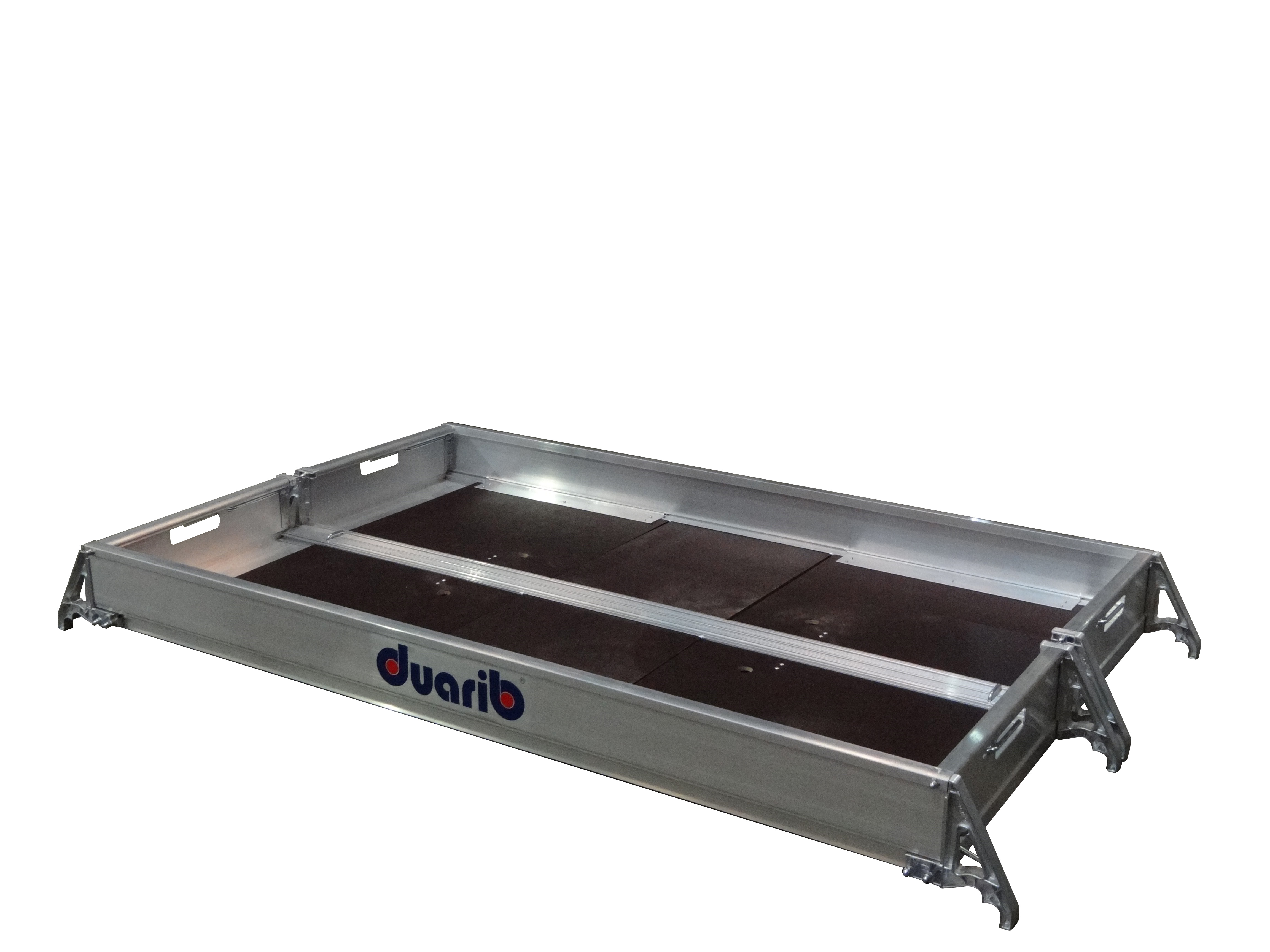 Echafaudage roulant aluminium DUARIB Docker2 150 295 hauteur travail 7,90 m garde corps monobloc EXMDS- 7230062