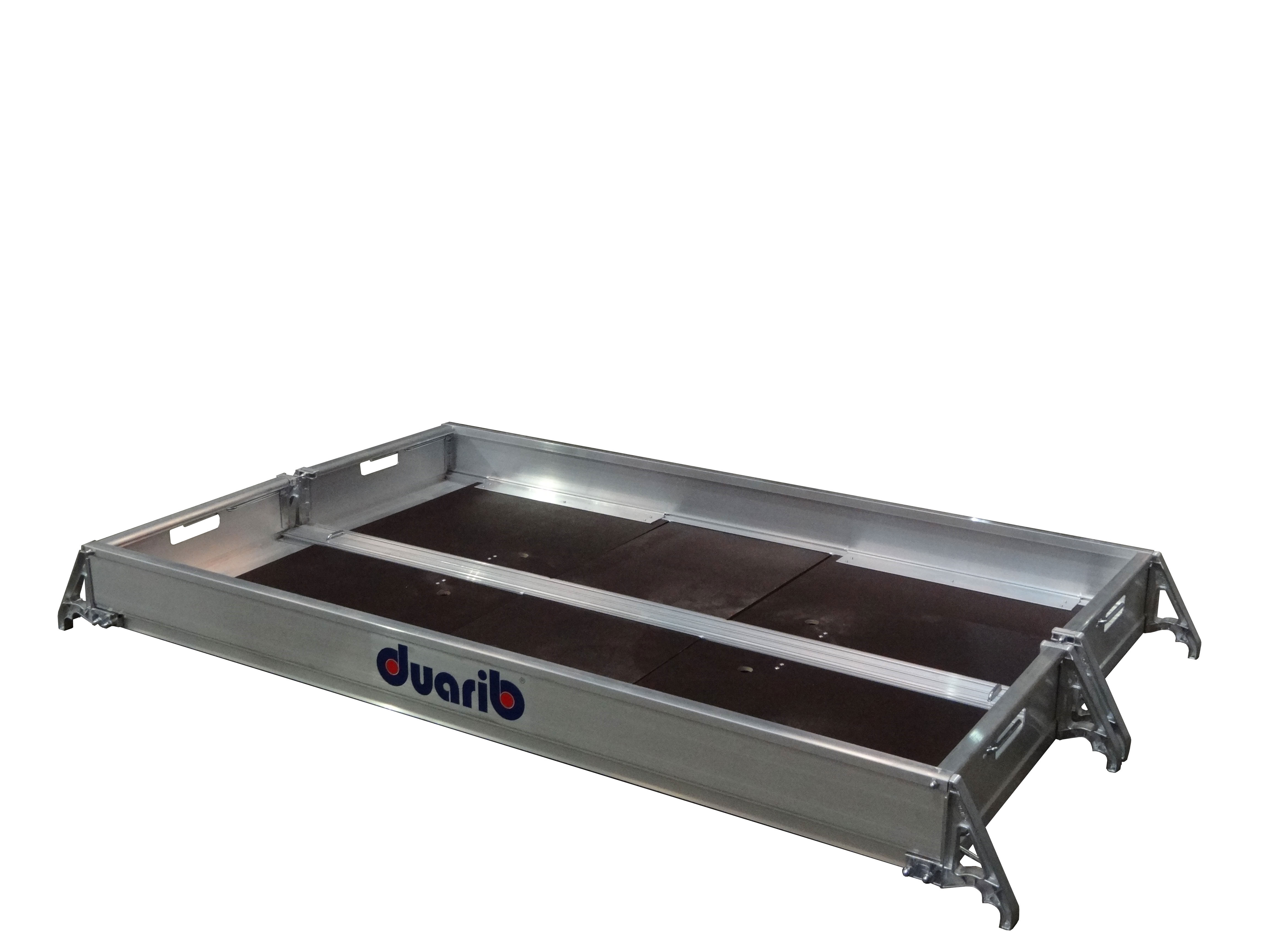 Echafaudage roulant aluminium DUARIB Docker2 150 295 hauteur travail 10,90 m garde corps monobloc EXMDS- 7230092