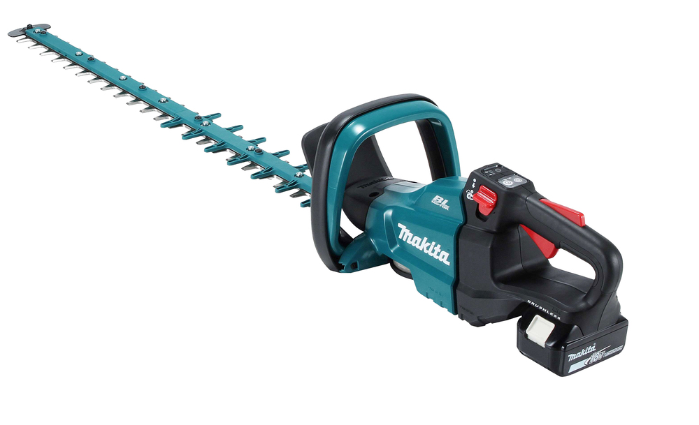 Taille-haie MAKITA 18 V Li-Ion 520 W lamier 75 cm batterie 3 Ah DUH752SF