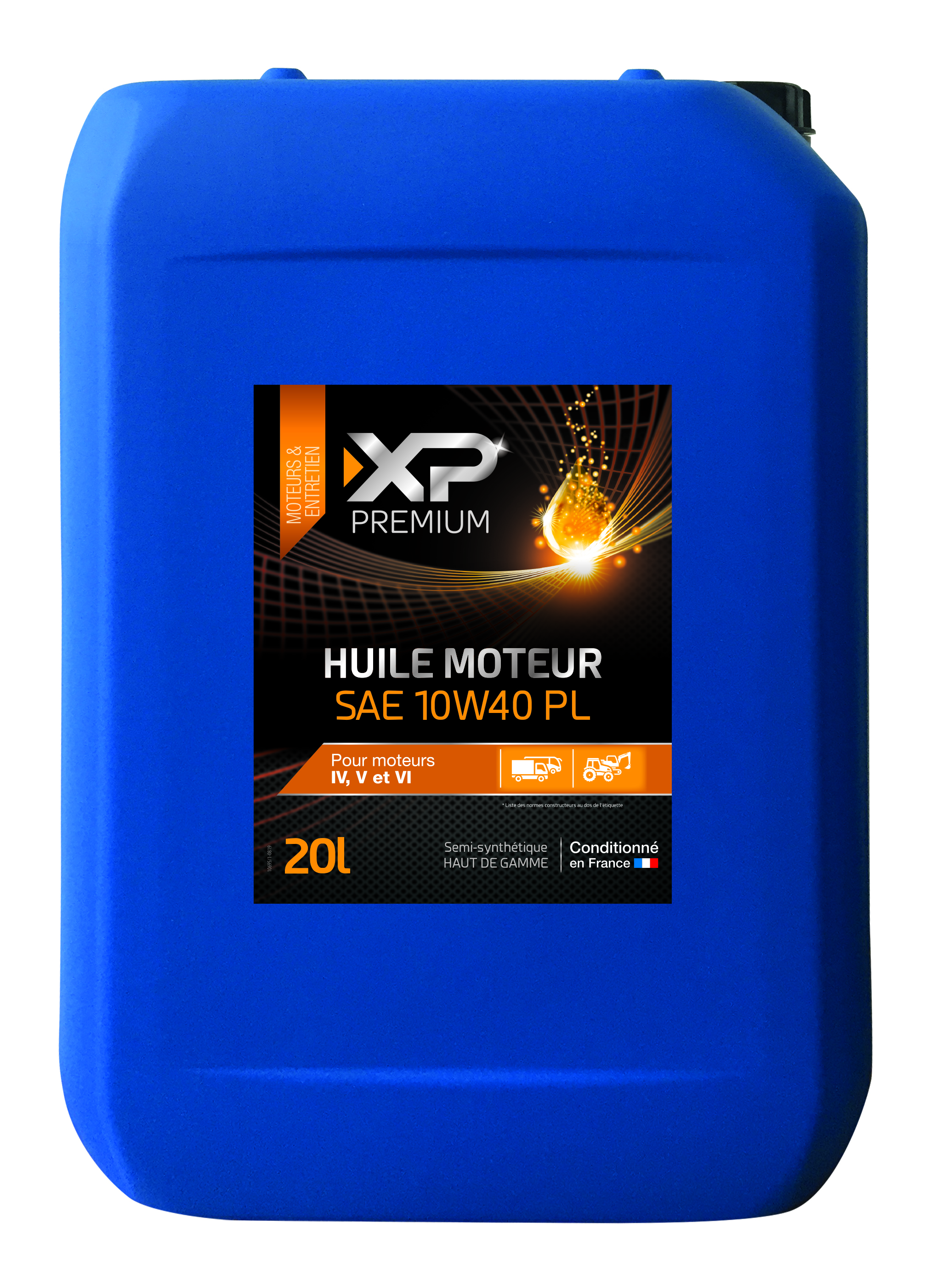 Huile moteur SAE 10W40 20l - 10730