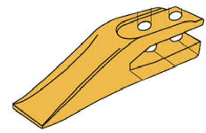 Dent à fourche type kubota  - E20.7