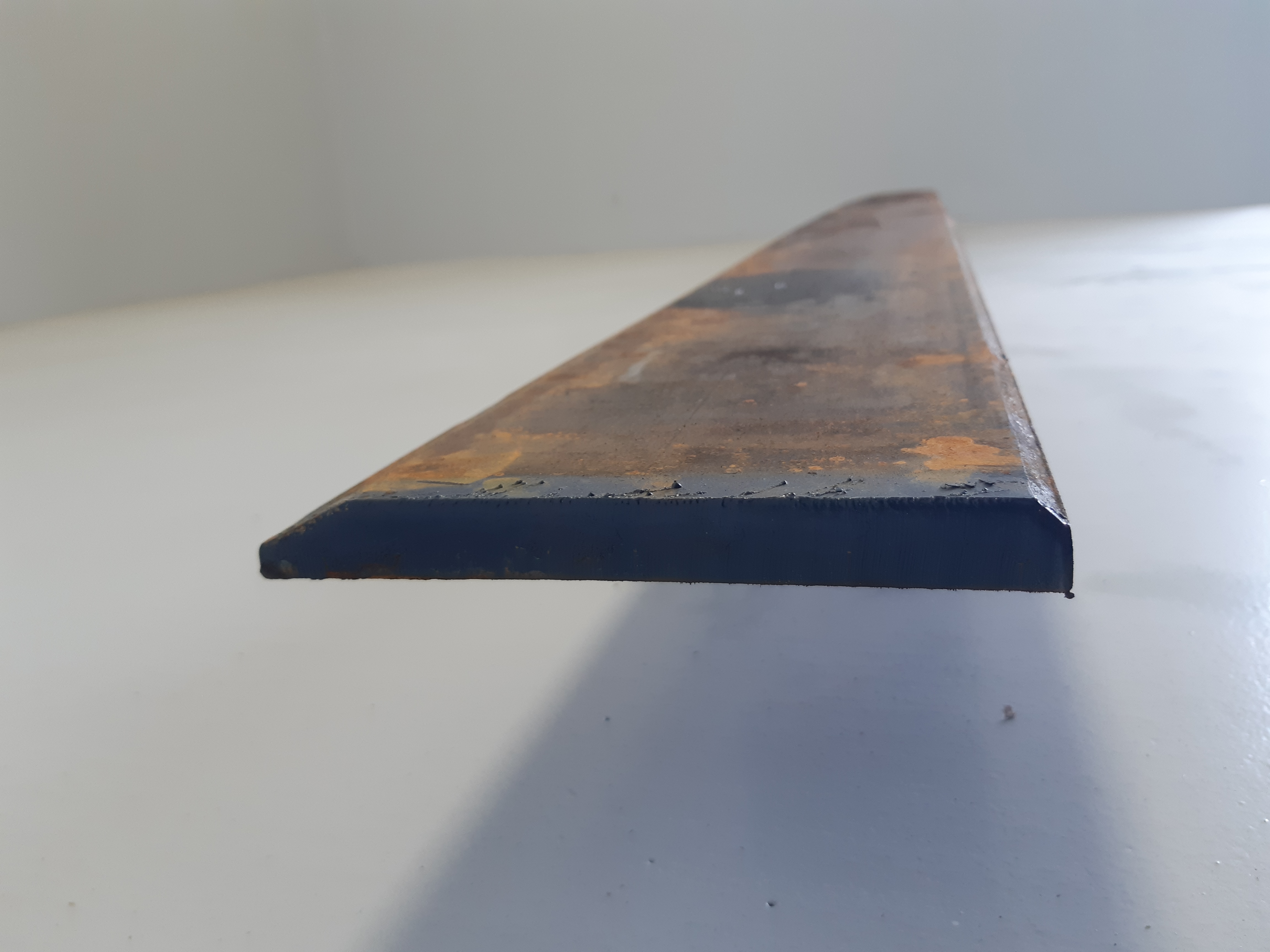 Lame à souder 1 chanfrein dimension 16x150x3000 en dureté 500hb - P50161503000