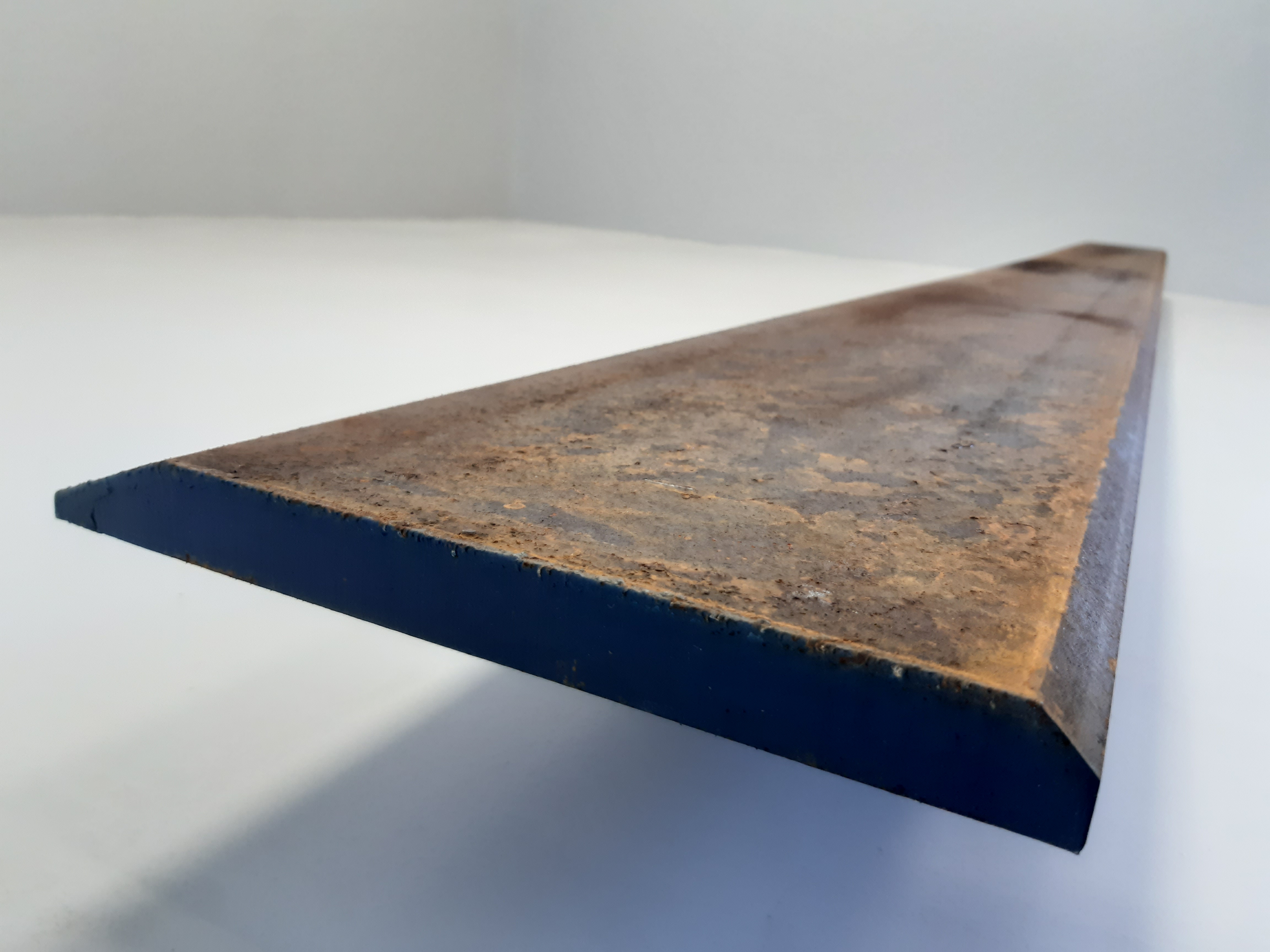 Lame à souder 1 chanfrein dimension 25x250x3000 en dureté 500hb - P50252503000