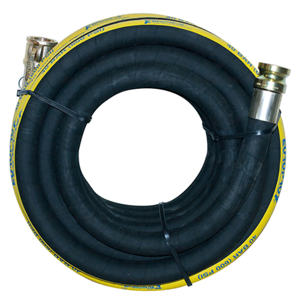 Tuyau produit ø 35 x 13,3 m avec raccords M50 x F35 - EUROMAIR - 12523