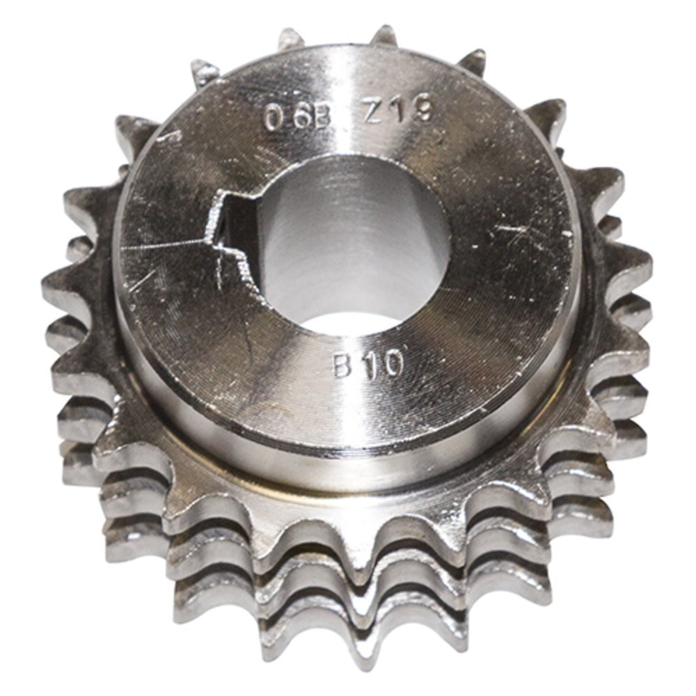 Pignon triple 19 dents cardeuse - EUROMAIR - 14402