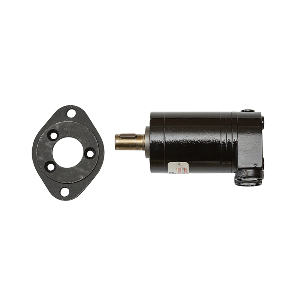 Moteur hydraulique OMT 12cc, 2 trous avec flasque, arbre cyl. 16 mm - EUROMAIR - 14528