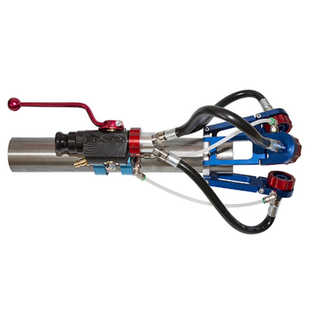 Lance chanvre & chaux ø 63 - 3 têtes seule - EUROMAIR - 30995