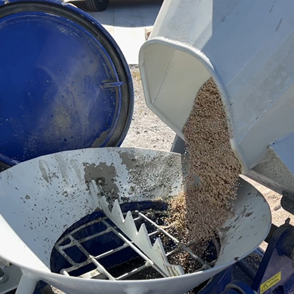 Option trémie machine à chape X-SCREED D60 - EUROMAIR - 40105