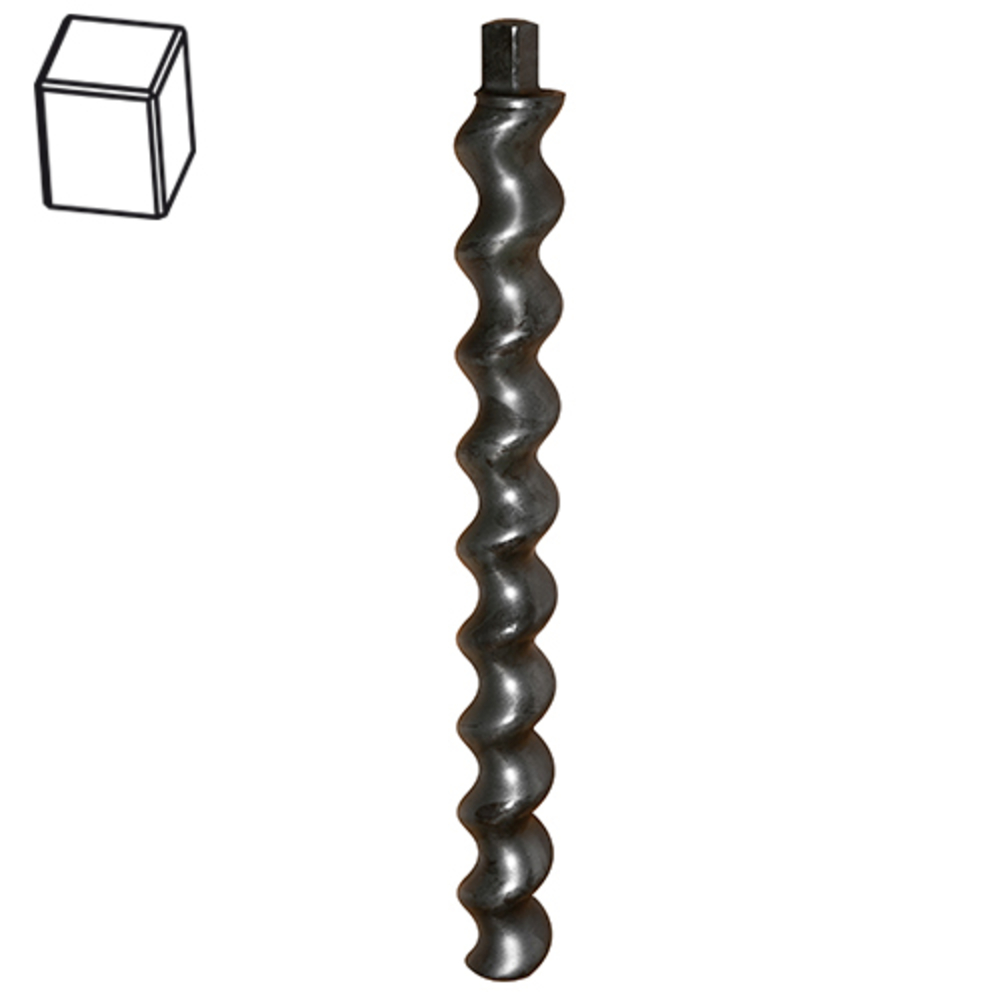 Rotor pompe MIXER MP12L tête carrée - EUROMAIR - MI7009021001