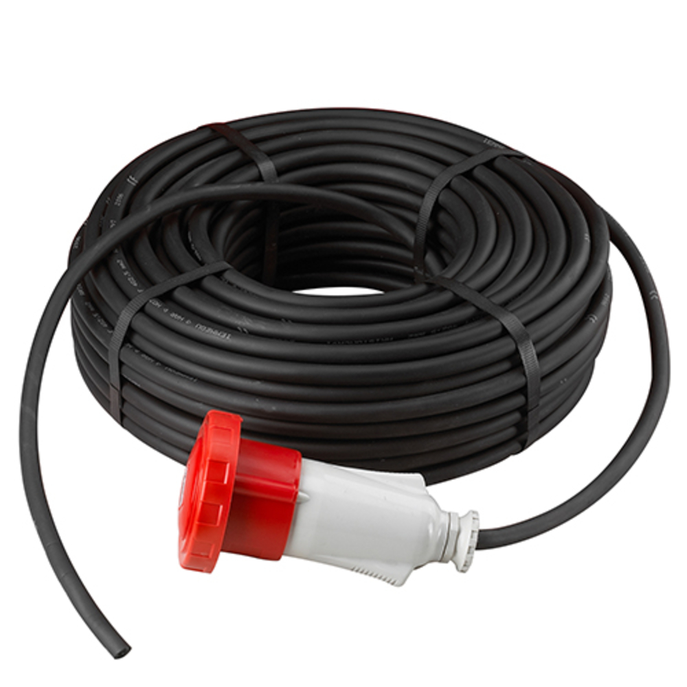 Câble alimentation 4G2,5 x 50 m avec prise femelle - EUROMAIR - MI8007001000
