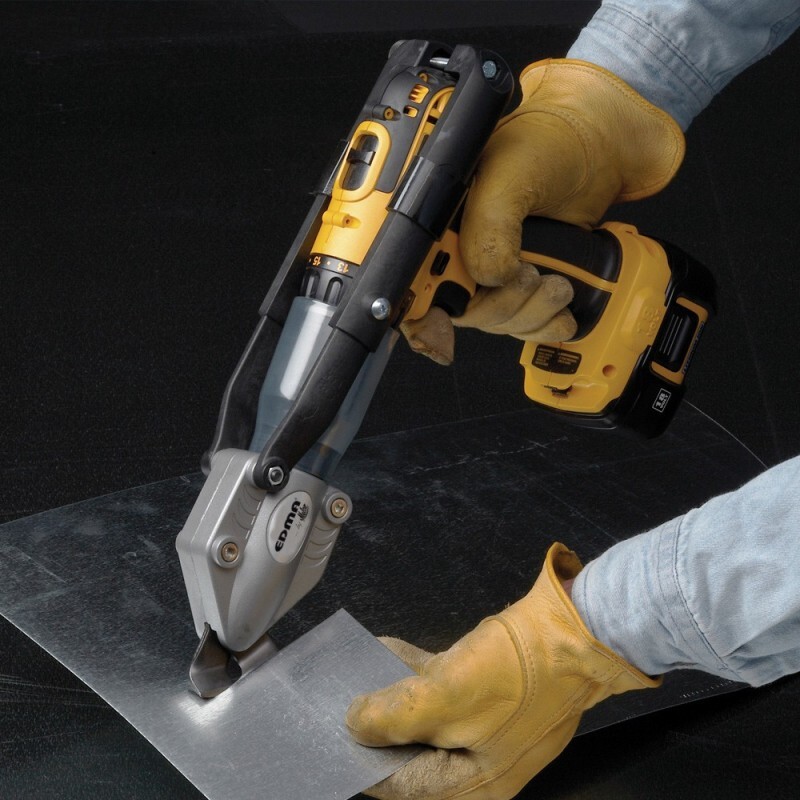TURBOSHEAR - Cisaille adaptable sur perceuse/visseuse sans fil - EDMA - 038955