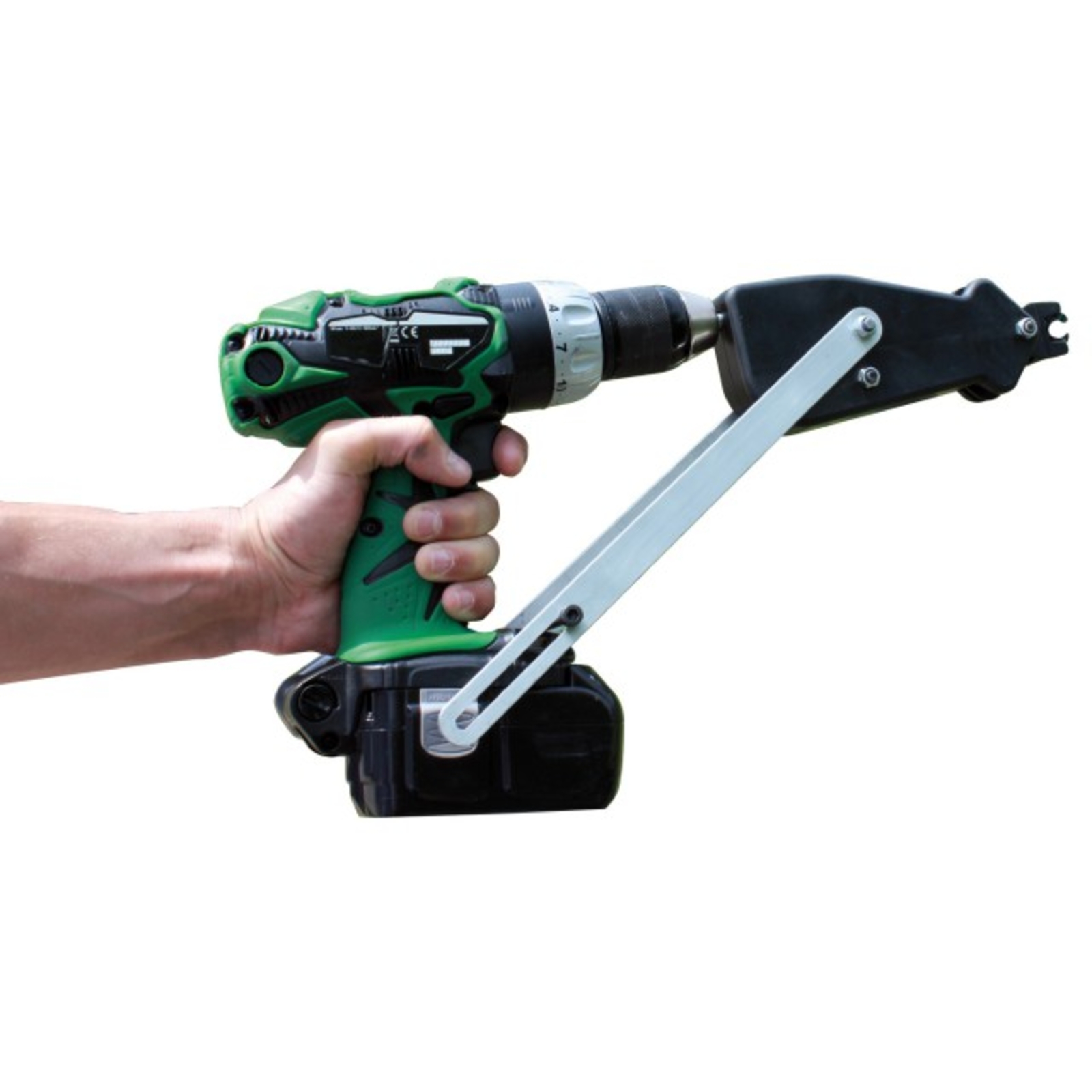 POWER GRAFER - Agrafeuse à grillage adaptable sur perceuse/visseuse - EDMA - 41455