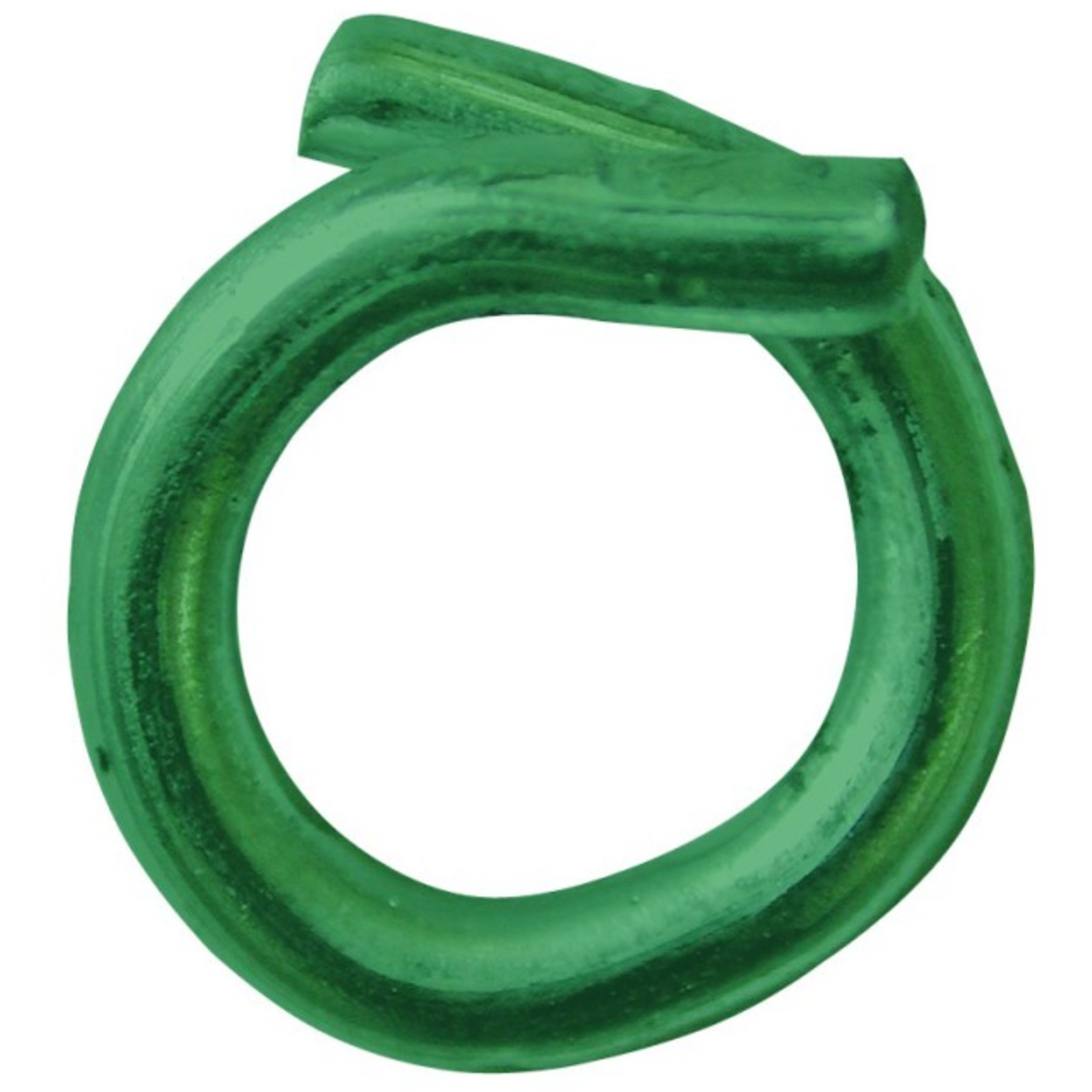 AGRAFE OMEGA 16 - Galva plastifié vert x 1250 pcs - EDMA - 44201