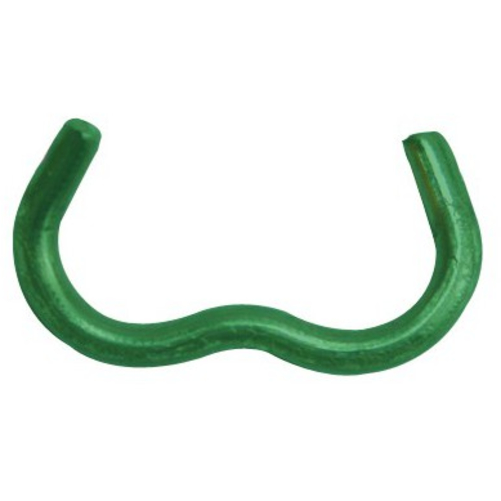 AGRAFE OMEGA 16 - Galva plastifié vert x 250 pcs - EDMA - 44501