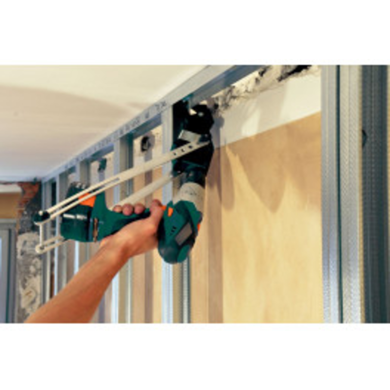 Sertisseuse automatique pour tous types de rails et montants adaptable sur visseuse/perceuse - EDMA - 161455