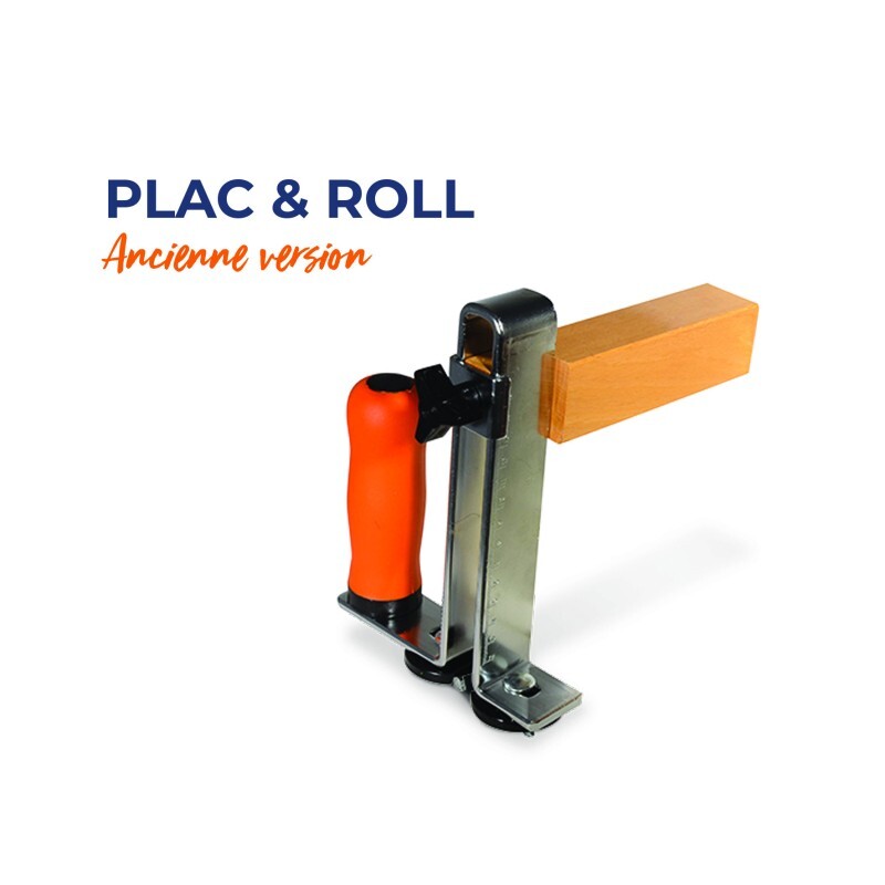 ROULETTE INOX POUR PLAC & ROLL - x 2 pcs - EDMA - 162955