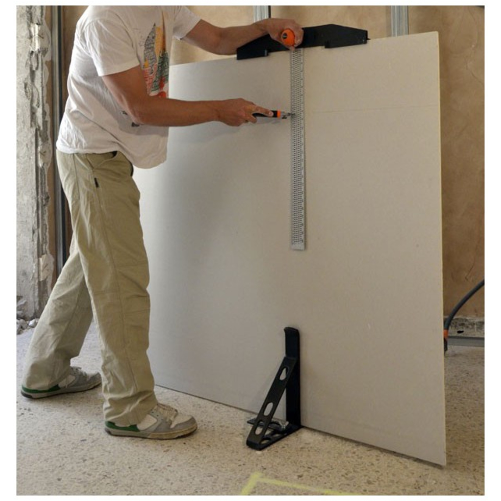 Règle à découper la plaque de plâtre - EDMA - 163155