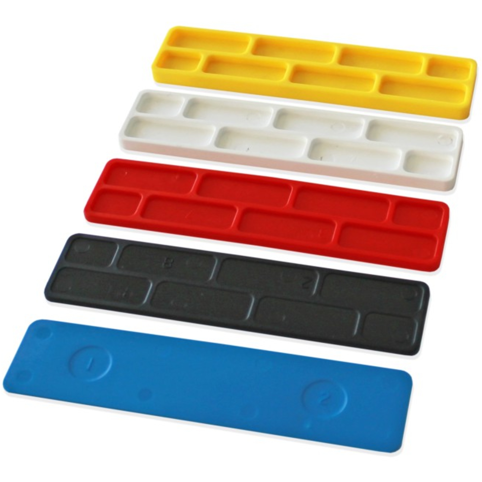 CALE PLATE - 100 x 24 mm - Assortiment x 50 pcs -  EDMA - 188155
