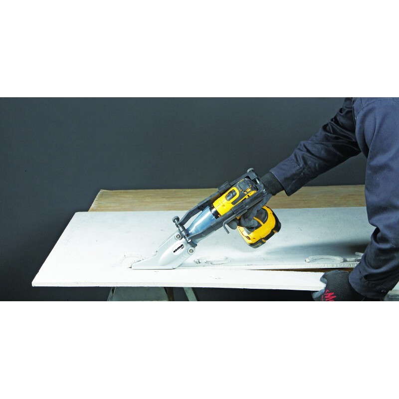 TURBOSHEAR FIBRES-CIMENT - Cisaille pour panneaux fibres-ciment adaptable sur perceuse/visseuse sans fil - EDMA - 230155