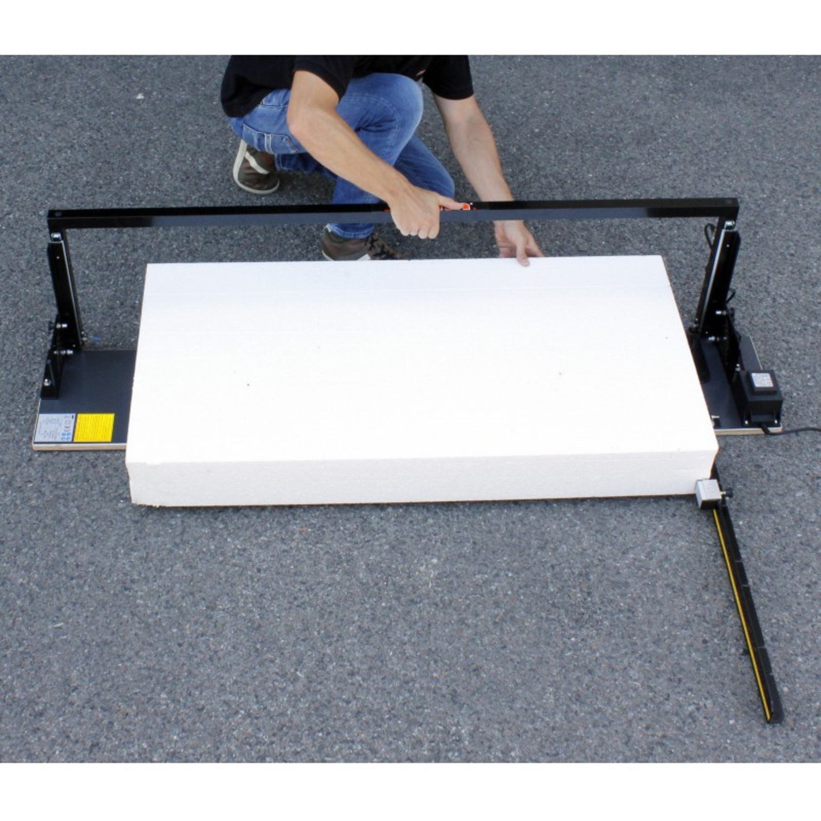 Table de découpe au fil chaud horizontale - pour polystyrène - EDMA - 260155