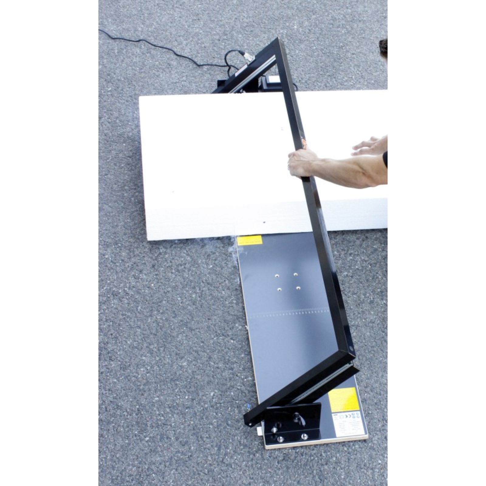 Table de découpe au fil chaud horizontale - pour polystyrène - EDMA - 260155