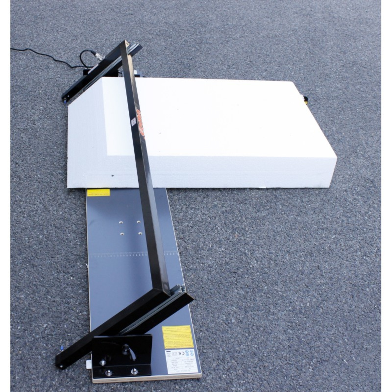 Table de découpe au fil chaud horizontale - pour polystyrène - EDMA - 260155