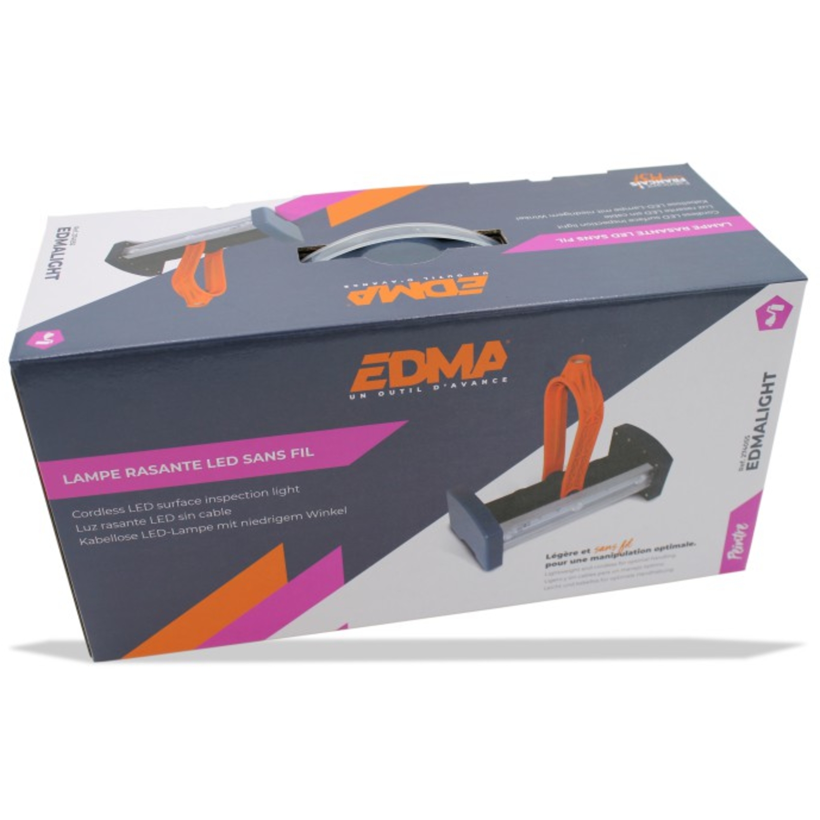 EDMALIGHT - Lampe rasante LED sans fil -  EDMA - 274055