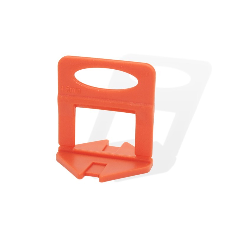 EDMALEVEL SYSTÈME AUTO NIVELANT - Clip 1,5 mm - x 1000 pcs - EDMA - 283455