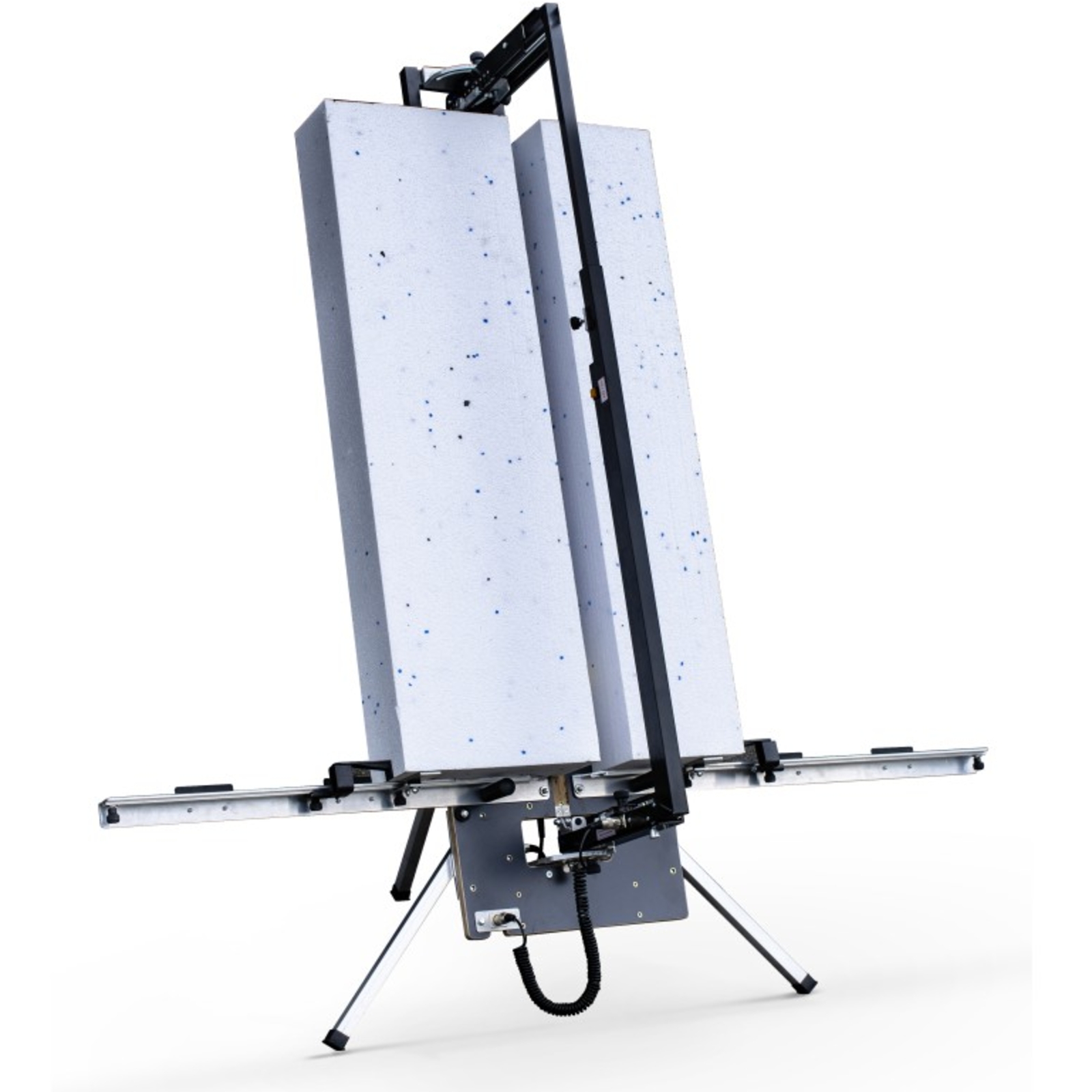 TABLE DE DÉCOUPE AU FIL CHAUD DÉPLIABLE - Pour polystyrène, spécial I.T.E. -  EDMA - 367155