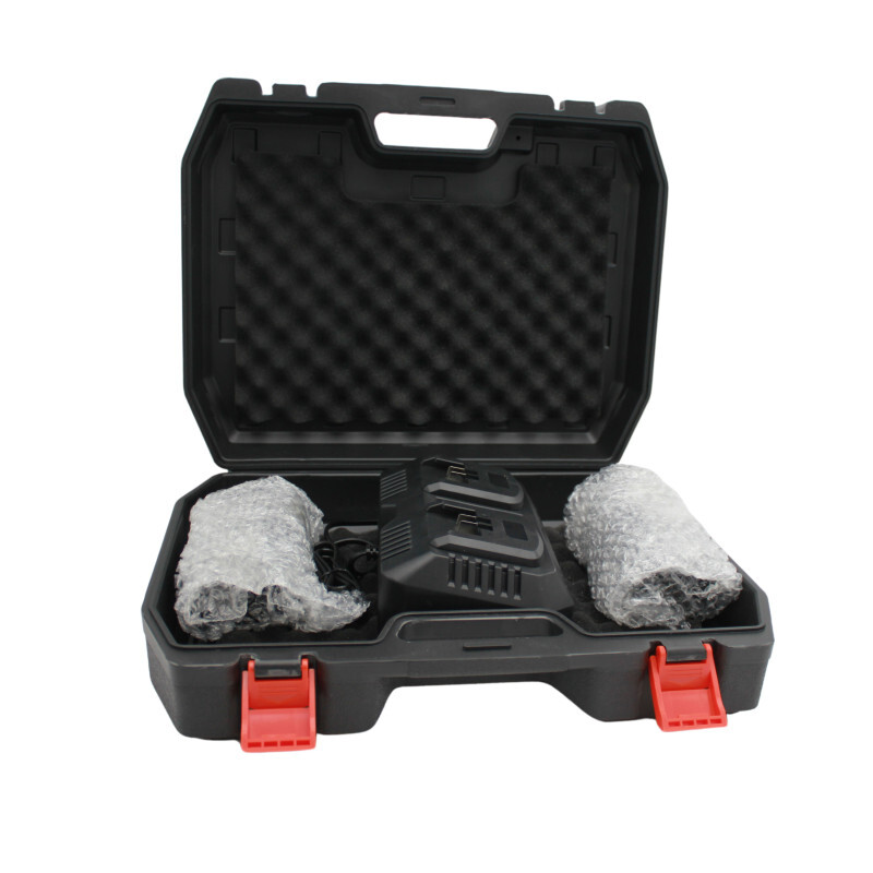 PACK 2 BATTERIES 18V - 4AH + CHARGEUR DOUBLE - EDMA - 536846