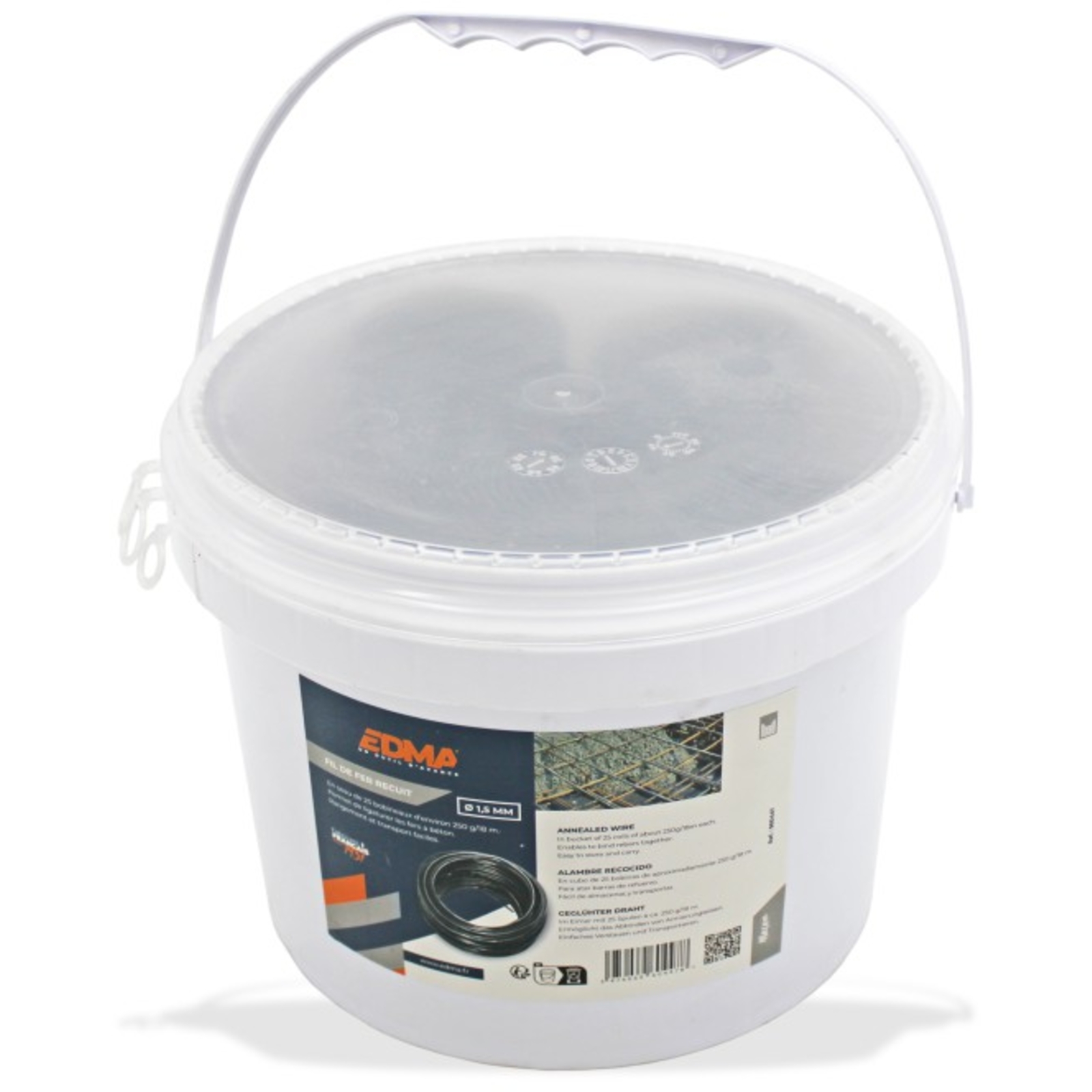 FIL DE FER RECUIT diam 1.5 MM - EDMA - 960447