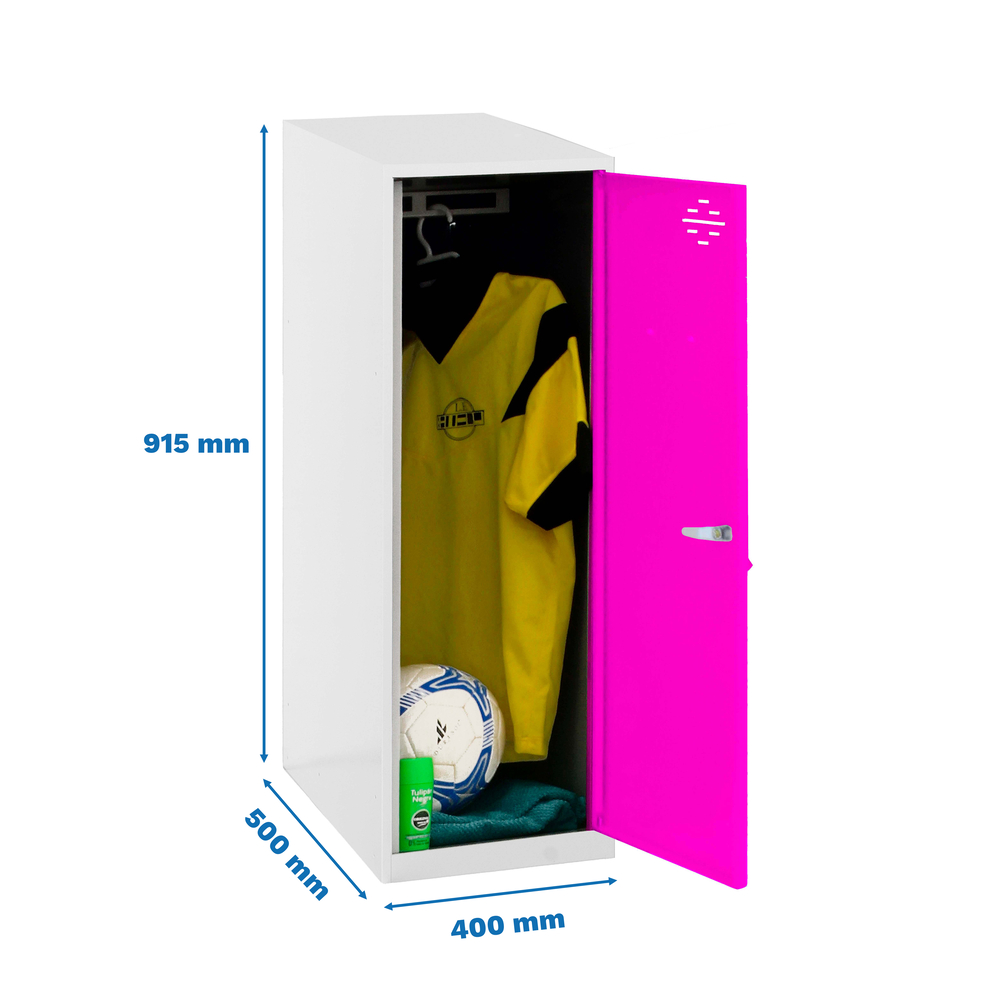 Vestiaire métallique 915x400x500 - Bleu - SIMON RACK - 8425437118074